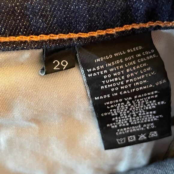 J Brand Dark Vintage Jeans Size 29 - Picture 5 of 6